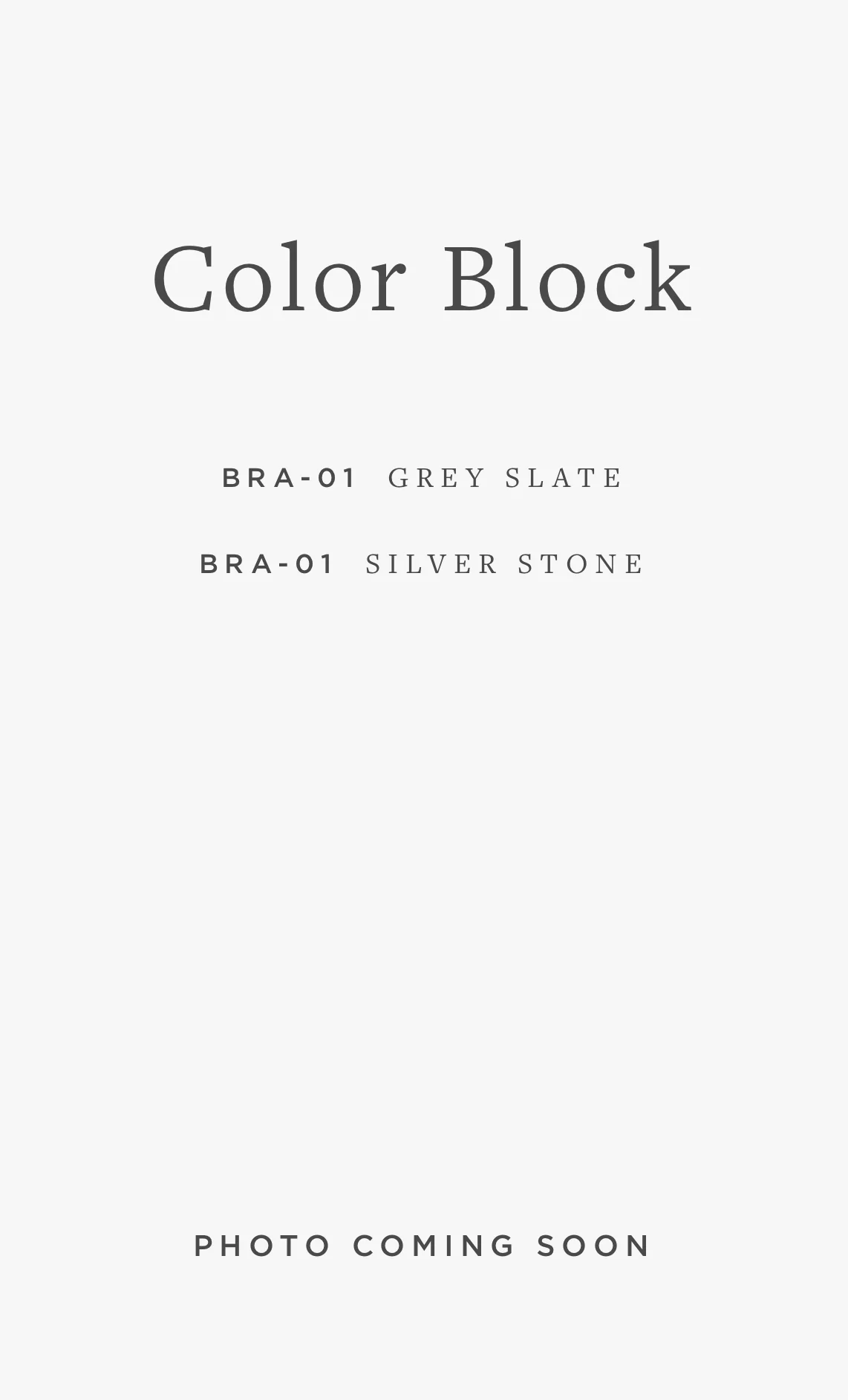 BRA-01 COLOR BLOCK / 01 - Image 2