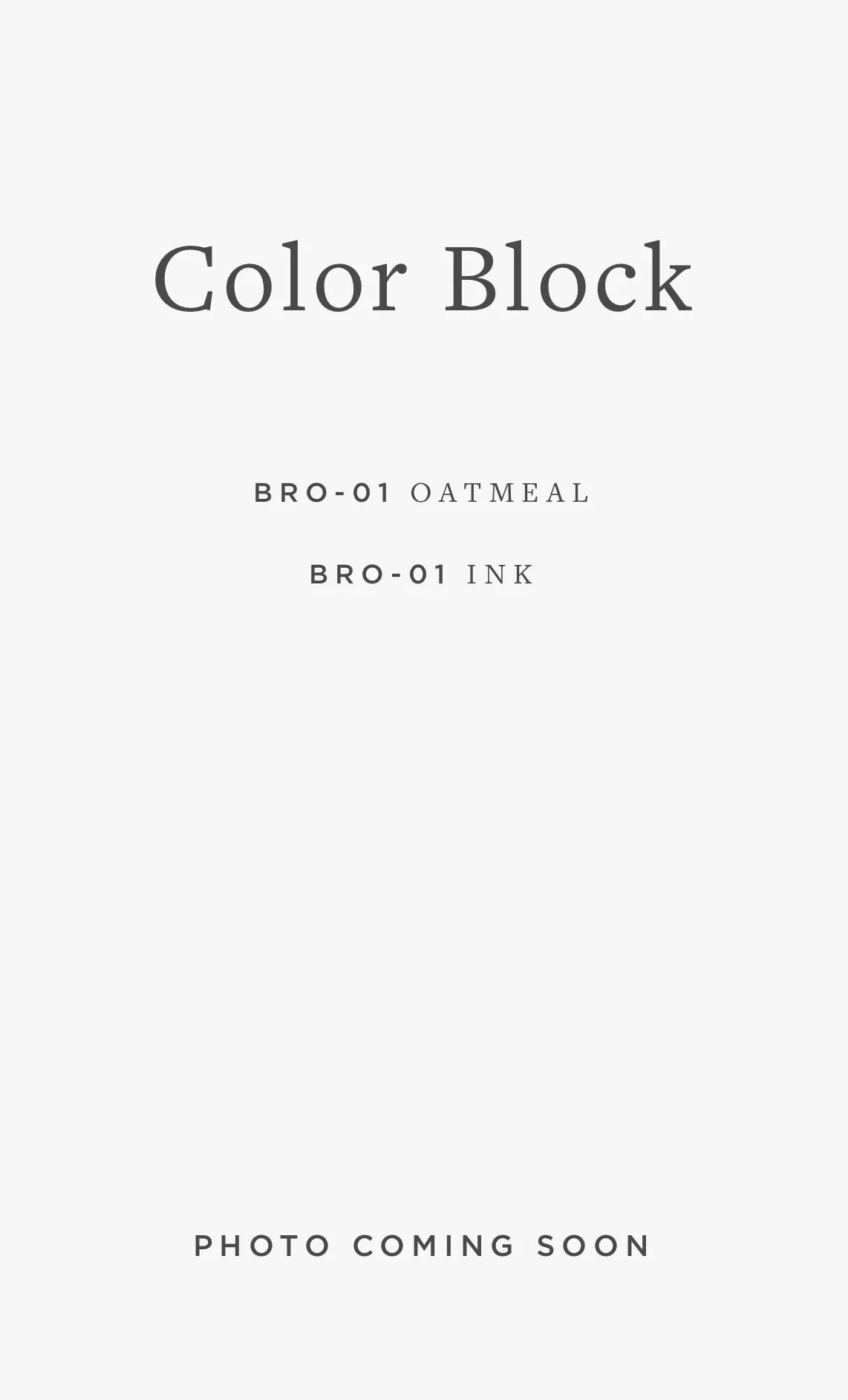 BRO-01 COLOR BLOCK / 02 - Image 2