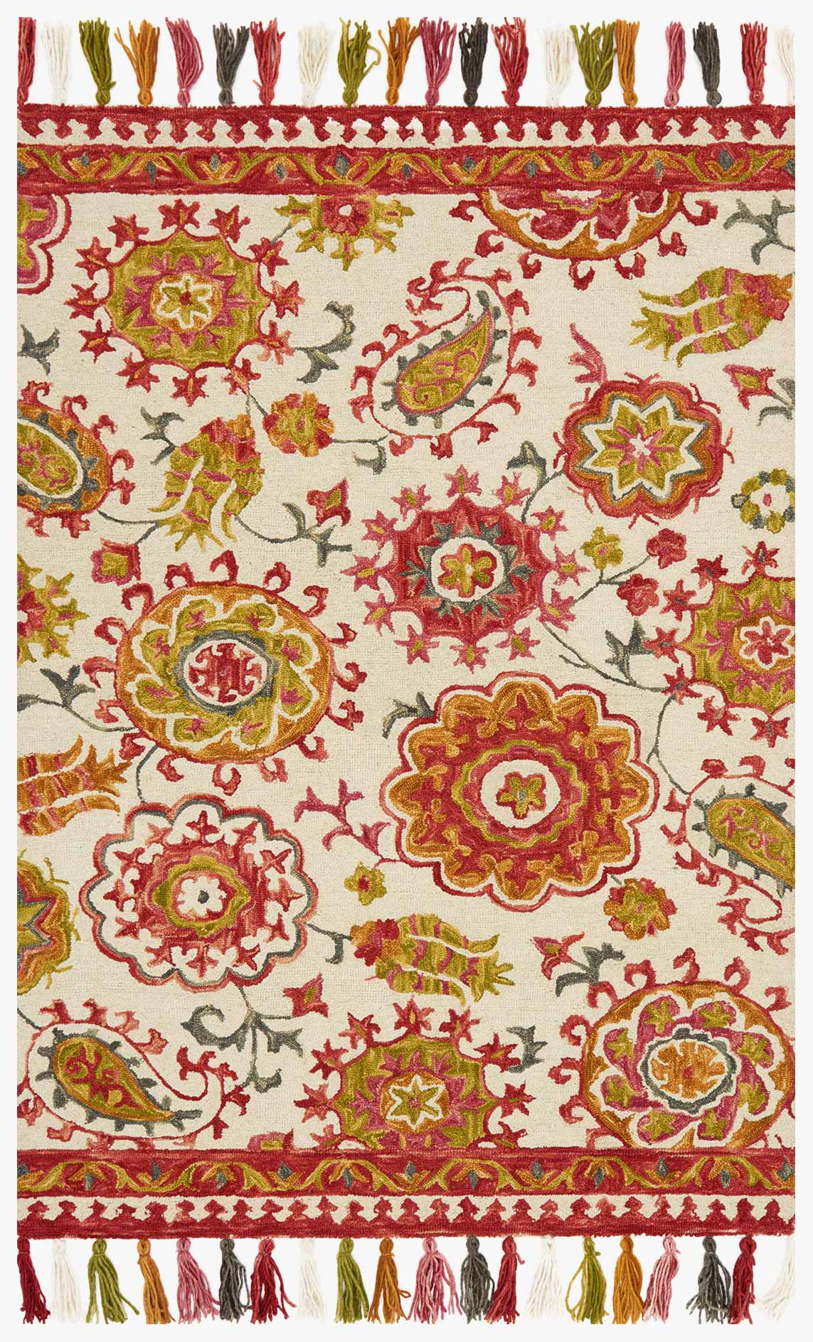 FH-01 IVORY / BERRY