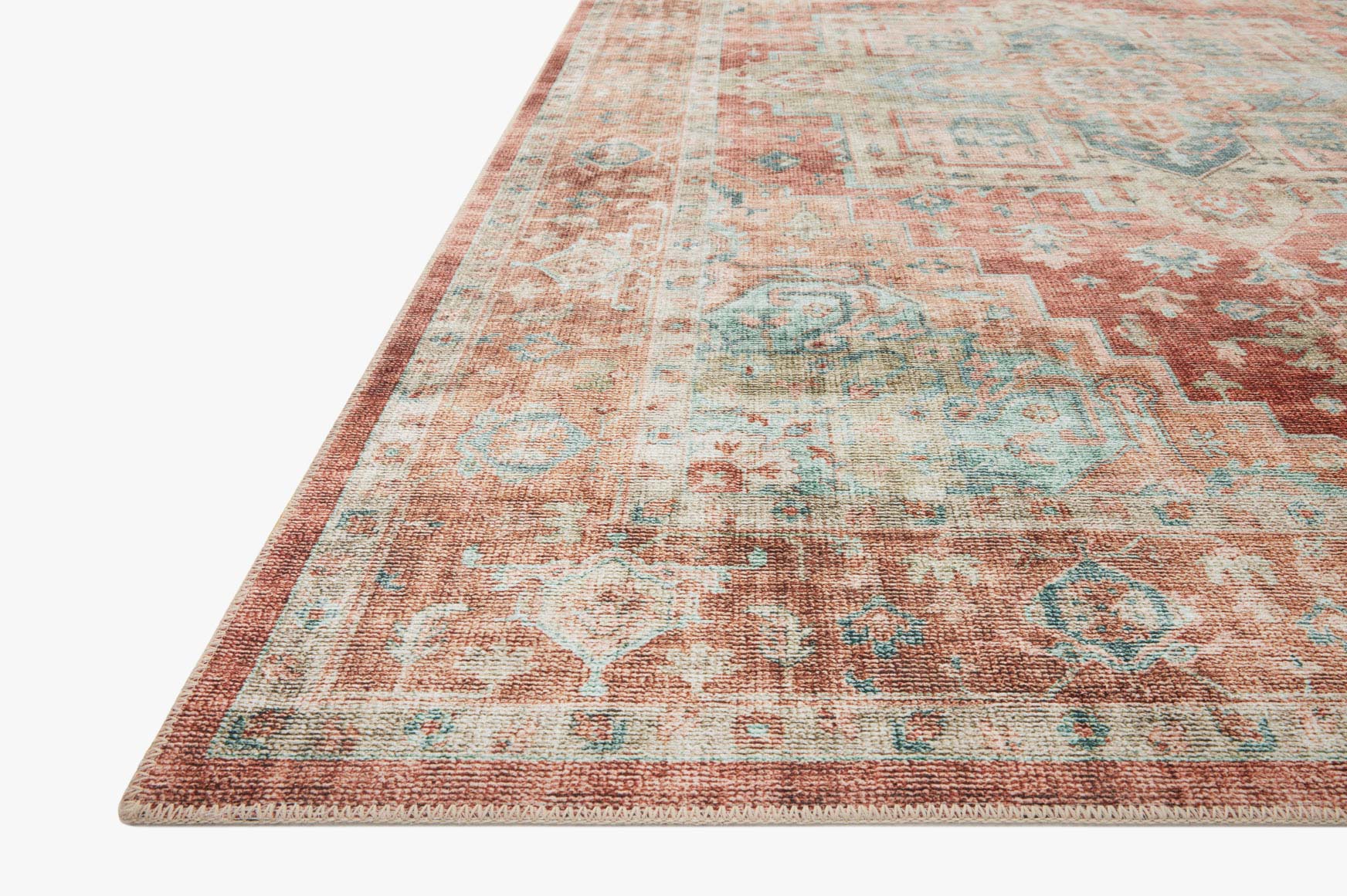 HEI-01 TERRACOTTA / AQUA - Image 4