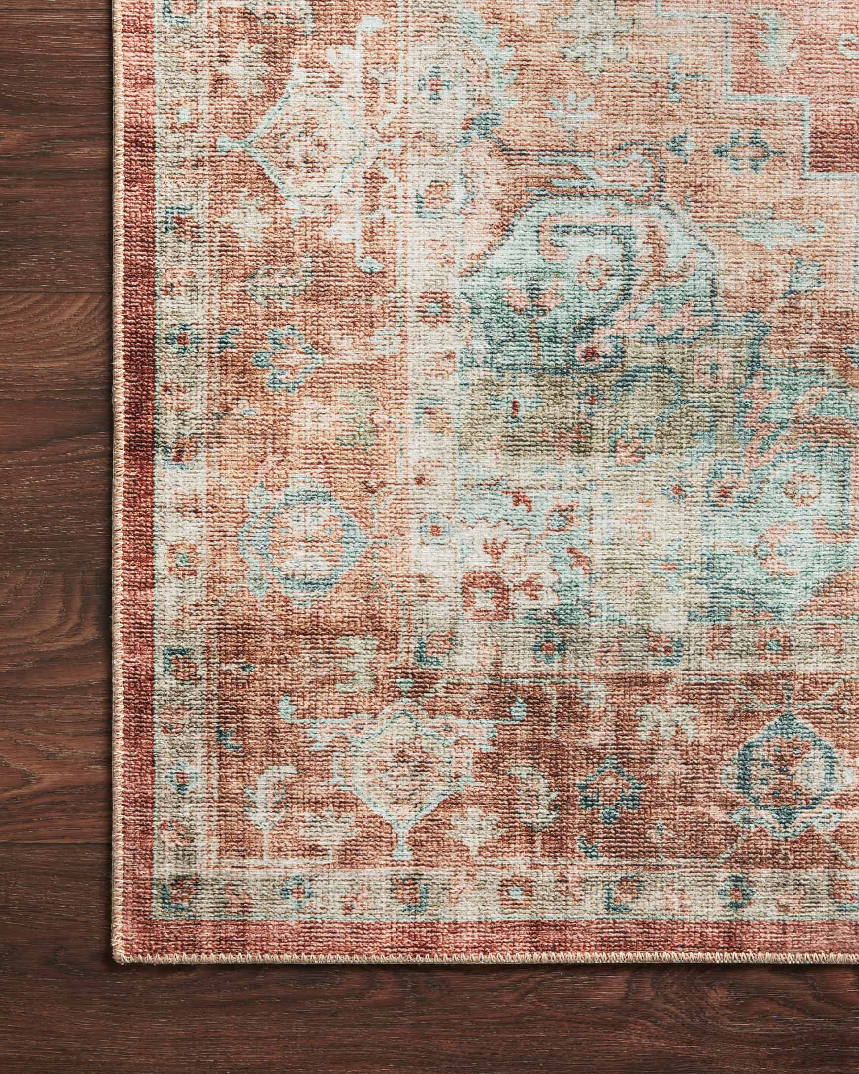 HEI-01 TERRACOTTA / AQUA - Image 7