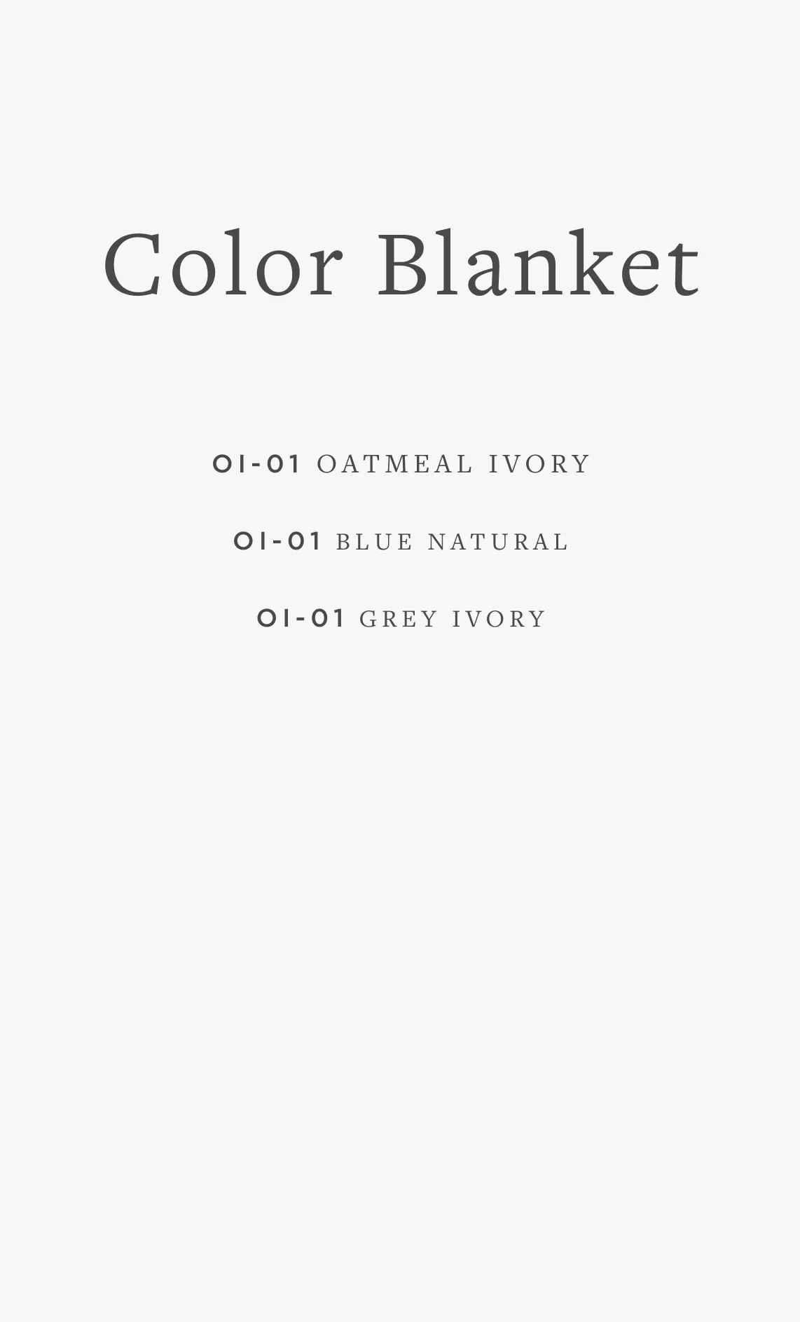 OI-01 COLOR BLANKET - Image 2
